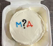 Бенто-торт на гендер пати