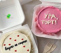 Бенто-торт с дизайном