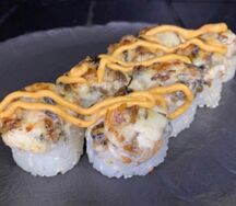 Запечённый ролл Том ям с угрём