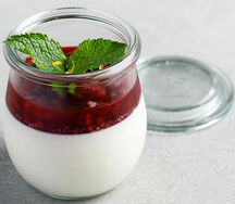 Десерт Ванильная Панна котта