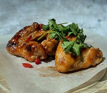 Куриные крылья гриль