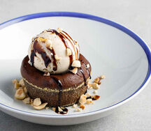 Шоколадный тортино