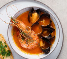 Суп Каччукко с морепродуктами