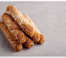 Трубочка с вареной сгущенкой