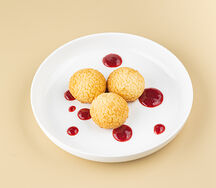 Шу со сливочным кремом