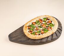 Пирог с форелью и брокколи