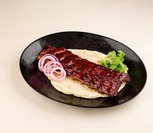 Волшебные свиные ребра в соусе барбекю