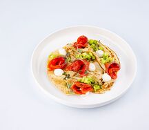 Блинчики с форелью