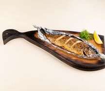 Форель адлерская с овощами