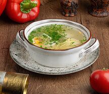 Куриный суп с лапшой