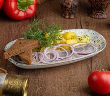 Селедка с луком 