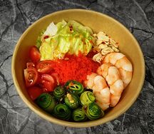 Поке с креветкой