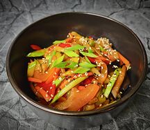 Удон с овощами