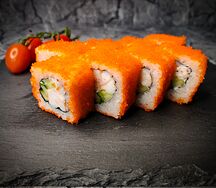 Калифорния с тигровой креветкой