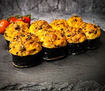 Мидии гриль