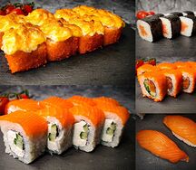 Сет с лососем