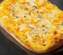 Римская пицца Четыре сыра