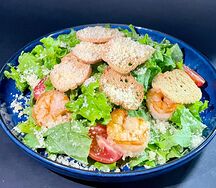 Салат Цезарь с креветкой 