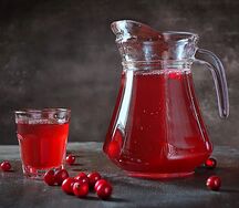 Морс брусничный 