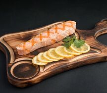 Стейк из лосося