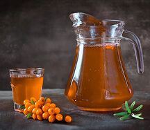 Морс облепиховый