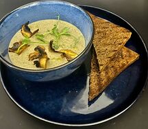 Крем-суп грибной