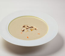 Суп грибной со сливками