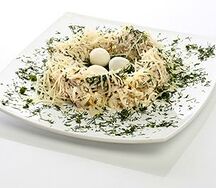 Салат Гнездо кукушки