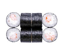 Маки с креветкой