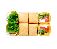 Тортилья с лососем