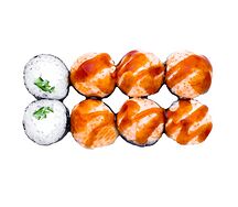 Запечённый с лососем