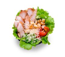 Цезарь с курицей