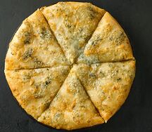 Хачапури по-мегрельски с сыром дорблю