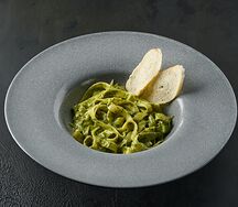 Паста Феттуччине сливочный шпинат