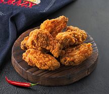 Куриные крылышки в панировке