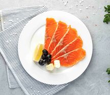 Лосось малосольный