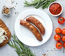 Колбаски мясные