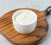 Белый с чесночком