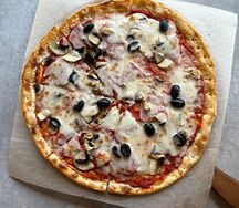 Ветчина и грибы