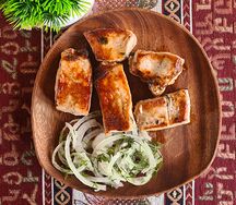 Шашлык из свиного карбонада