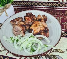 Шашлык из свиной шеи