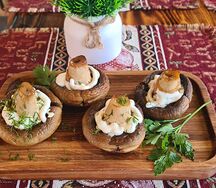 Шампиньоны запечённые 