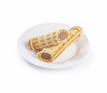 Трубочка вафельная с вареным сгущенным молоком