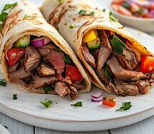 Шаурма со свининой 