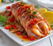 Кальмар по-сицилийски