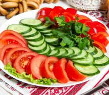 Овощная тарелка