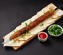 Люля-кебаб из мраморной говядины