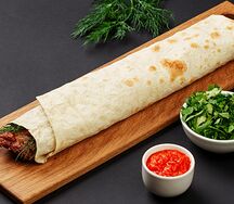 Шашлык из шеи свиной в лаваше