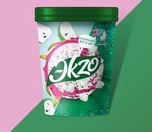 Мороженое Эkzo Драгонфрукт Гуабана Ведро