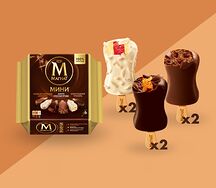 Мороженое Магнат Мини: Шоколадный Трюфель и Манго и Красные Ягоды